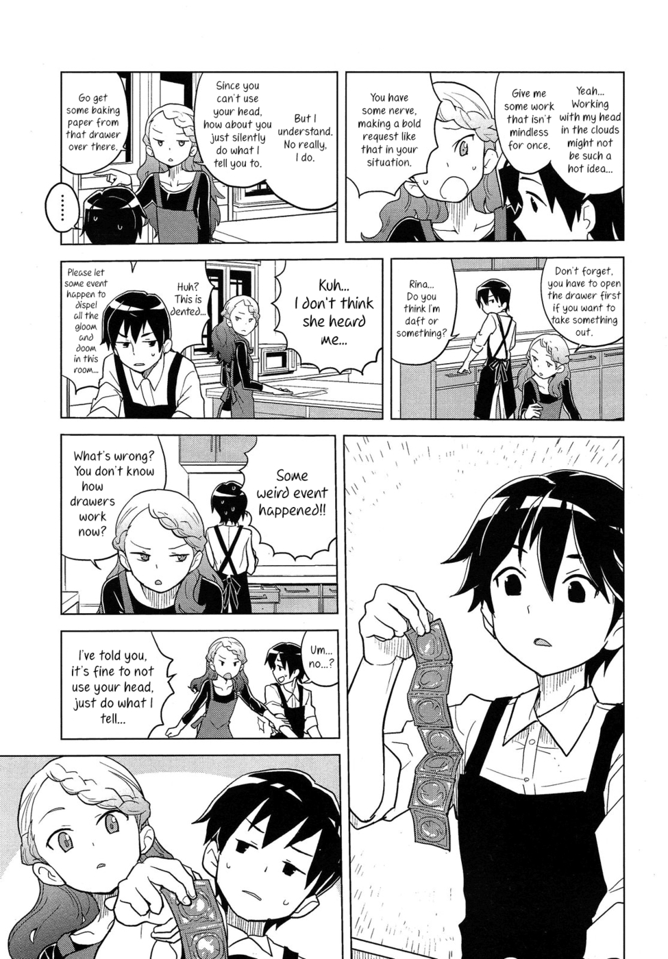 Hentai Manga Comic-Cooking Practice For Two-Read-3